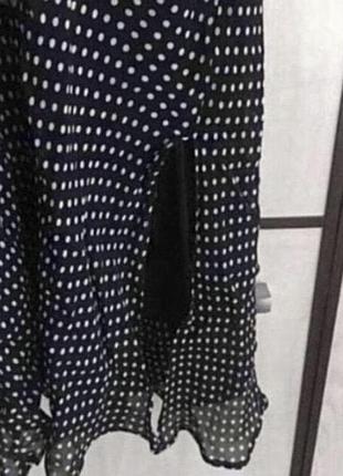 Платье миди из вискозы