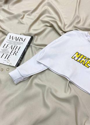 🤍 свитшот укороченный nike 🤍 5