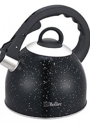 Чайник со свистком bollire br-3009 2.5 л