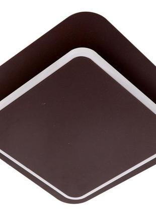 Бра настенное led 8662/1-cf коричневый 5х25х25 см.