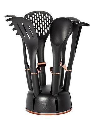 Набор кухонных принадлежностей 7 пр black rose berlinger haus bh-6209
