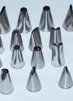 Насадки для кондитерського мішка empire м-0007