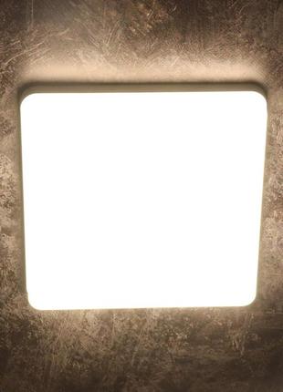 Світильник стельовий led (4х23х23 див.) білий yr-36002/36w-sq
