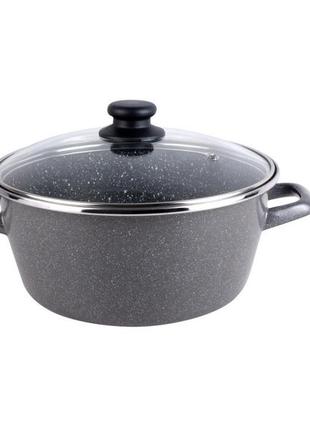 Кастрюля с крышкой 2.5 л k2 vitrinor vr-2108026