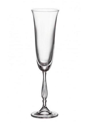 Набор бокалов для шампанского 190 мл 6 шт fregata antik bohemia 1sf58/00000/1901 фото