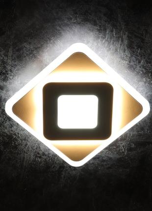 Світильник стельовий led (4х20х20 див.) матовий білий yr-2230/200