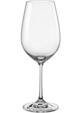 Набор бокалов для вина bohemia viola 40729-450 450 мл 6 шт