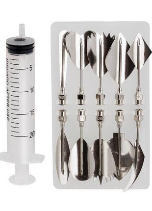 Шприц кондитерський з насадками empire м-1210 11 предметів