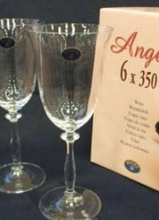 Набор бокалов для вина angela 6шт по 350 мл bohemia b40600-166799