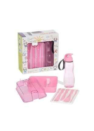Набор емкостей для хранения 3 предмета maxx pink herevin 161295-008