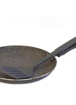 Сковорода для блинов с лопаткой 25 см maestro rainbow mr-1212-25