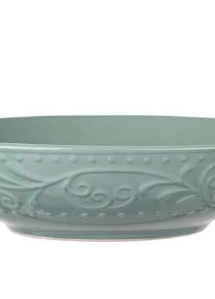 Тарелка суповая ardesto olbia green bay ar-2920-gc 20 см