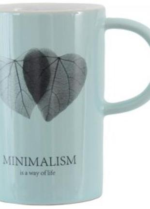 Кружка limited edition minimalism htk-022 340 мл голубая