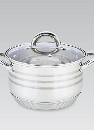 Кастрюля с крышкой maestro mr-3513-16 2,1 л 16 см