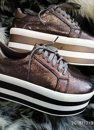 Кеды на высокой платформе 41 рр