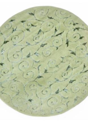 Коврик в ванную arya sarmasik ar-1380031-green 120х120 мл зеленый