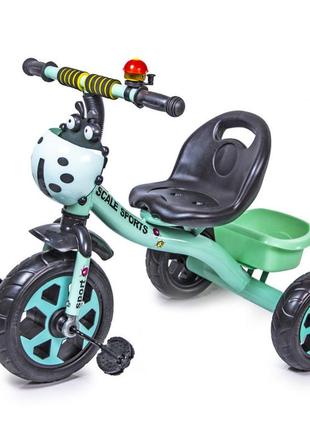 Велосипед дитячий триколісний "scale sport". turquoise (1098643441)