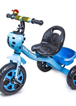 Велосипед дитячий триколісний "scale sport". blue (2027249049)