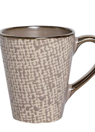 Кружка losk linen impression l0420-1b-009-m4 330 мл бежевая