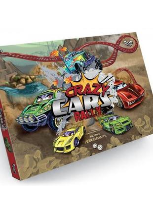 Игра настольная danko toys crazy cars rally дт-им-11-30