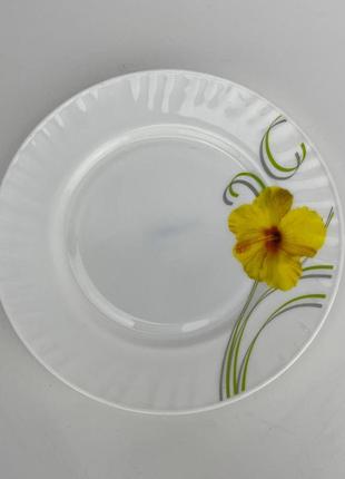 Тарелка обеденная lorentso yellow flower xp-90-a8-61014 23 см