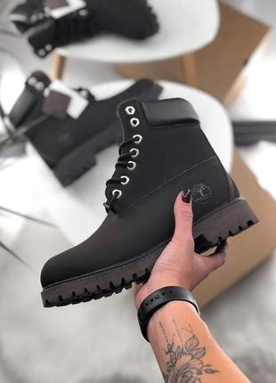 Крутые ботинки с мехом тимберленды, timberland1 фото