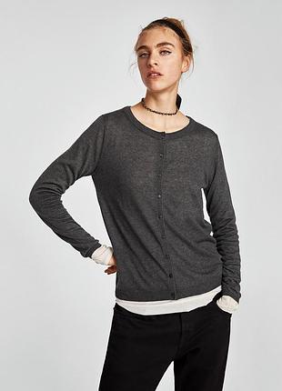Кардиган на гудзиках zara 2