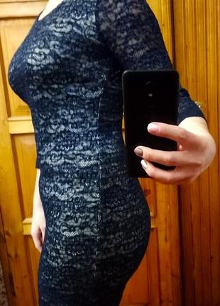 Платье ажурное р. 48 2