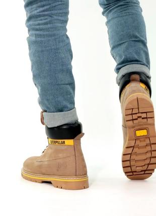 ❄️caterpillar winter❄️ботинки мужские зимние кет с мехом, ботинки зимние мужские кэт,...