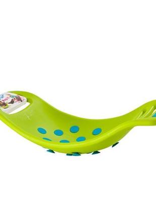 Качалка-балансир с присосками fat brain toys teeter popper зеленый  (f0952ml)