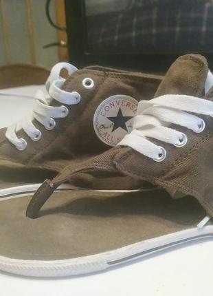 Открытые кеды converse all star1 фото