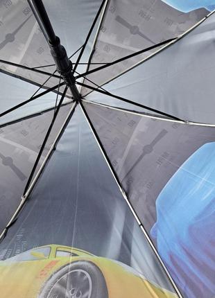 Детский зонтик трость "тачки маквин" на 4-8 лет5 фото