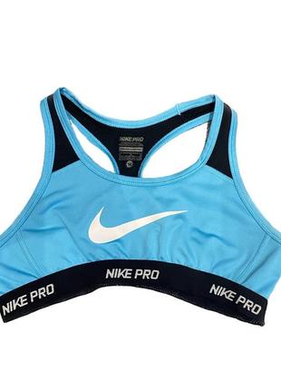 Nike pro dri fit найк спортивний жіночий спорт топік оригінал1 фото
