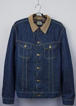 Lee archives made in usa stormrider raw denim jacket