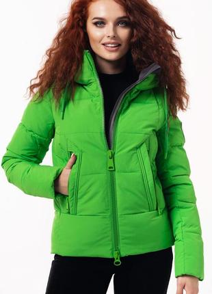 Зимняя куртка женская freever sf 20502 салатовая