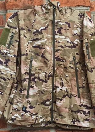 Костюм (куртка +штани) тактичний soft shell, мультикам