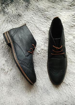 Зимові фірмові черевики на хутрі rieker 41р.