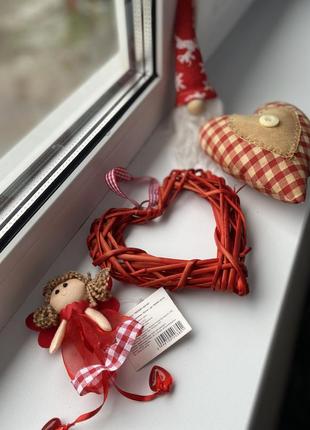 Розпрожаж 📦 іграшка новорічна червона1 фото