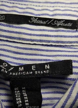 Рубашка american brand, 100% хлопок, m, как новая!3 фото