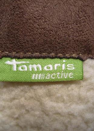 Жіночі зимові шкіряні чоботи чобітки tamaris р. 37-389 фото