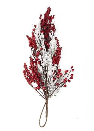 Декоративна гілка зимові ягоди 65*251 фото