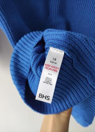 Новый синий свитер кофта джемпер4 фото