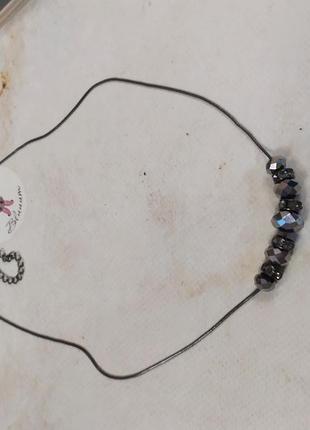 Кольє сяючі намистинки 3