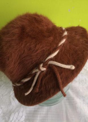 Шляпка от  kangol ангора /для рукоділля/до іншої покупки