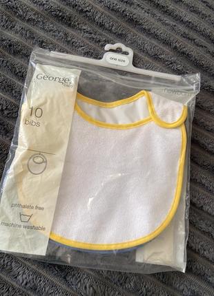 Детский слюнявчик нагрудник