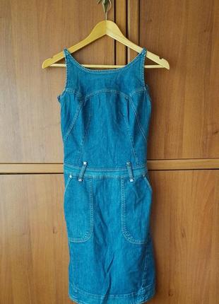 Вінтажна жіноча джинсова сукня levi's | levis engineered vintage