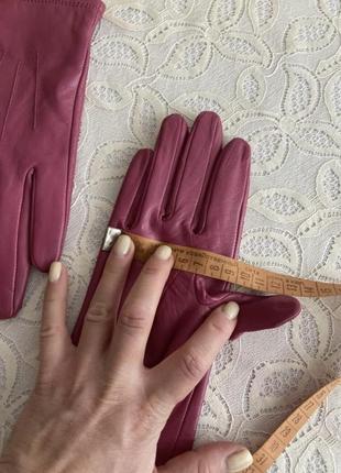 Шкіряні перчатулі marks&spenser /розмір s/🔥