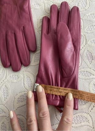 Шкіряні перчатулі marks&spenser /розмір s/🔥