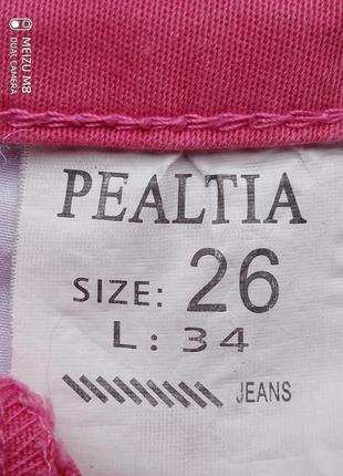 (816)стрейчевые узкие джинсы  pealtia/размер 268 фото