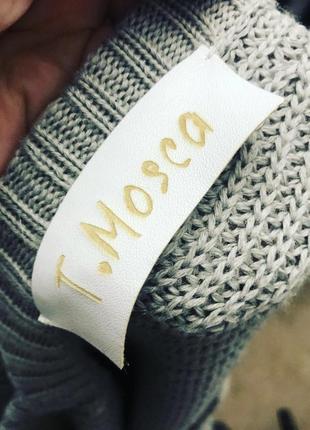 Шерстяной свитер туника t.mosca
